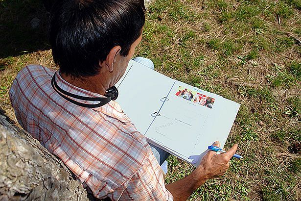 Die Teilnehmer halten im Arbeitsbuch Schritt für Schritt ihren persönlichen Veränderungsprozess fest.