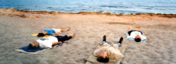 Körpermeditation Strand Meer