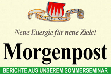 Sommerseminar neue Energie Morgenpost / Grafik: TELOS - 14136n